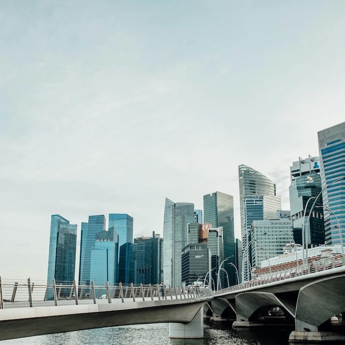 singapore skyscrapper skyline